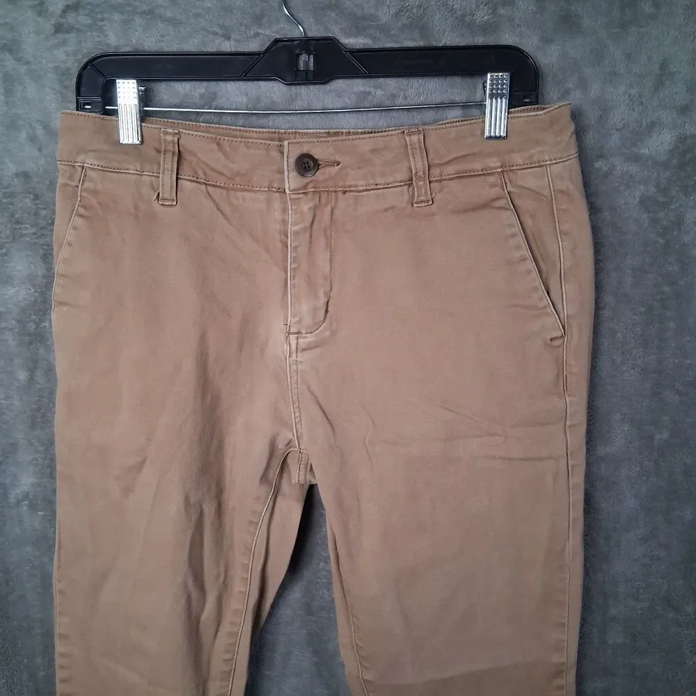 RSQ London Skinny Chino Pants Mens 32x30 Inseam‎ 27.5 Brown Stretchable